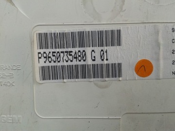 фото thumb №5, Спідометр  citroen c3 pluriel 1.6 benz p9650735480 g