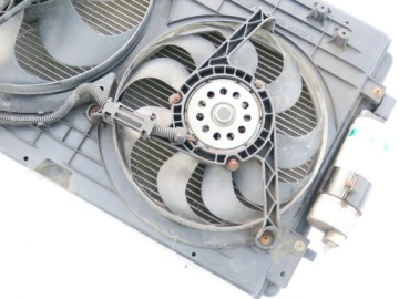 Радіатор води кондиціонера вентилятори 1.8t aum audi a3 01-03 Оригінал, фото thumb