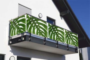 модные БАЛКОННЫЕ ПОКРЫТИЯ на заказ MONSTER LEAVES