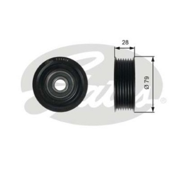 Gates ролик напрямна ремінь toyota avensis 2.2 d Ціна, фото thumb