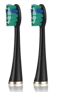 Сменные насадки SEYSSO GOLD Whitening BLACK, черные, 2 шт.