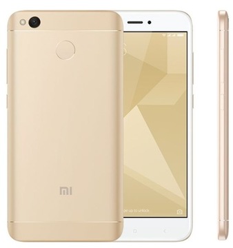 Телефон Xiaomi Redmi 4X 3 ГБ ОЗУ 32 ГБ ПЗУ 1 владелец Очень хорошее состояние Золотой корпус