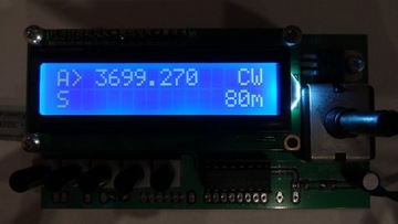 Плата синтеза DDS VFO 8 полос cw ssb SP2FP