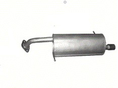 фото thumb №1, Глушитель конечный mazda 2 poj.1,3+1,5 07-15r.