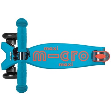 Микро - Самокат детский трехколесный Maxi Deluxe Caribbean Blue