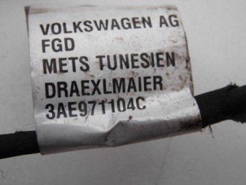 фото thumb №2, Жгут бампера освещение номерного знака passat b7 задняя