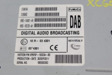 фото thumb №2, Volvo xc60 усилитель модуль радио аудио 31346184