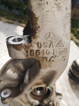 фото thumb №9, Mercedes gl x166 3.5 cdi поворотний кулак права важелі