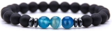 Onyx Stone Bracelet Hematite различные конструкции