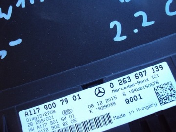 фото thumb №7, Счетчик приборы mercedes cla shooting brake w117