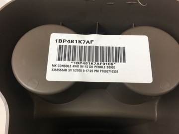 фото thumb №13, Jeep compass 06-16 тунель середній підлокітник usa 1bp481k7af