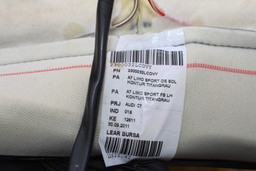 фото thumb №9, Спинка сиденье левый перед audi a6 c7 материал подогрев сиденье