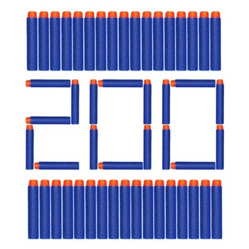 Синие дротики для пистолетов Nerf, 100 шт.