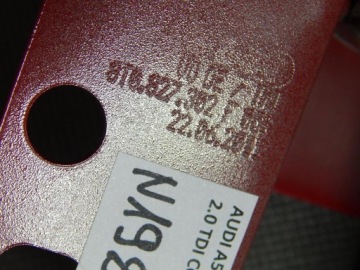 фото thumb №3, Audi a5 8t петля кришки задня правий 8t0827302f ly3j