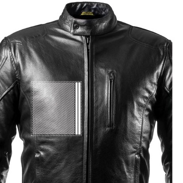 SHIMA HUNTER+ черная классическая куртка caferacer M
