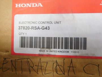 фото thumb №8, Комп'ютер блок керування двигун civic viii 37820-rsa-g43