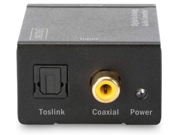 Digitus DS-40133 Цифро-аналоговый коаксиальный ТВ-конвертер Toslink RCA