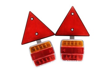 фото thumb №3, Лампы задние светодиодные na магнит с trójkątami 7 pin