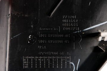 фото thumb №5, Bmw x6 e71 заглушка панелі консолі права 6958800