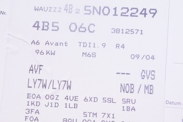 фото thumb №9, Капот крышка двигателя audi a6 c5 lift ly7w europa