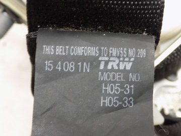 фото thumb №7, Pas bezp натягувач mercedes-benz оригінальний номер a2518607985