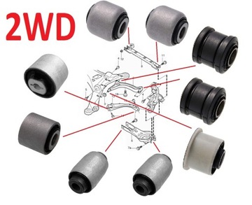 фото thumb №1, Втулки рычага зад volvo s60 v70 s80 febi kpl 2wd