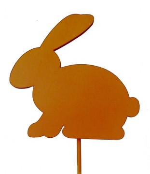 Topper Pik Zając1 7cm Wielkanoc Święta Dekoracje