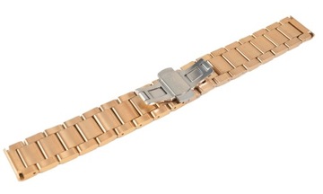 Браслет для стали розового золота 20 мм Pvd M7 Watch