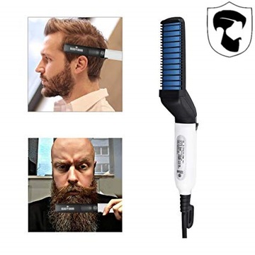 Набор выпрямителя и масла для роста бороды BEARD