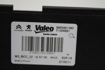 фото thumb №5, Модуль обігрівача 9665961480 peugeot 508 i 10-