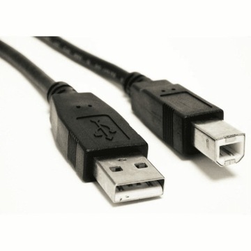 Akyga AK-USB-12 Кабель USB 2.0 USB A(M) - B(M) 3м черный
