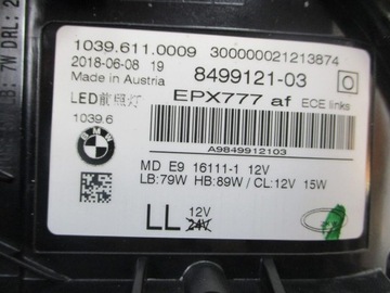 фото thumb №11, Лампа лампы full led bmw 5 g30 g31 адаптивный led