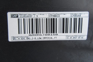 фото thumb №8, Бампер задний bmw 5 g31 kombi 17-