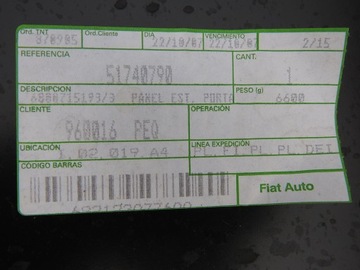 фото thumb №8, Обшивка металевий двері водія 3d alfa romeo 147