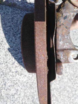 фото thumb №3, Alfa romeo 156 ступица с диск правый задняя 534