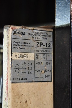Migomat Magomig Сварочный аппарат Ozas Opole ZP-12 питатель
