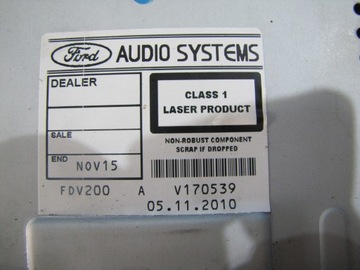 фото thumb №4, Радио ford transit vii 2010r. отсутствует код