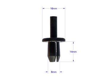 фото thumb №2, Кліпса штифт планки порогової порога volvo 850 960