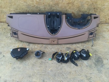 фото thumb №1, Консоль панель приладів подушка безпеки ремені porsche cayenne 7l5 04r