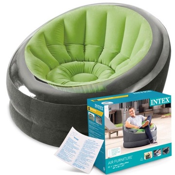 НАДУВНОЕ КРЕСЛО INTEX VELVET 68581