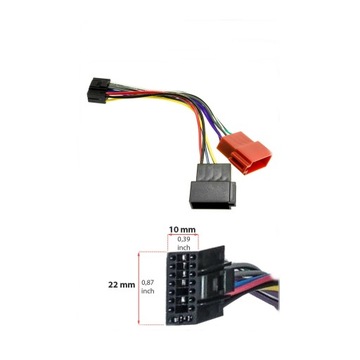 ZŁACZE ISO KOSTKA KENWOOD KRC 256 różne modele