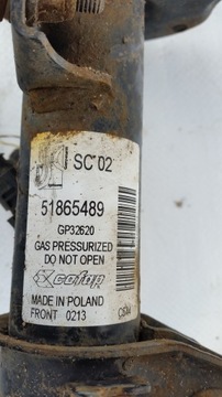 фото thumb №5, Поворотный кулак амортизационная стойка правая 51865489 fiat punto evo