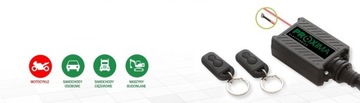 СИГНАЛИЗАЦИЯ PROXIMA PLUS МОТОЦИКЛ СКУТЕР квадроцикл ВАРШАВА