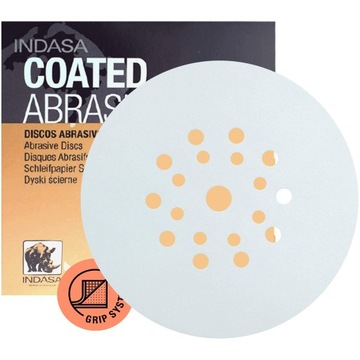 Диски INDASA WHITE Giraffe 225мм 19H P120 10x