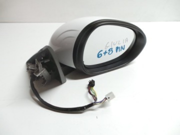 Дзеркало праве alfa giulia 14 pin Доставка, фото thumb