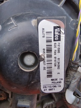 фото thumb №6, Pas переднє радіатор fiesta mk7 1.25 1.4 бензин 08-12r