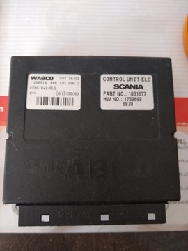 фото thumb №1, Блок управления ecas 6x2 wabco scania r 4461702160
