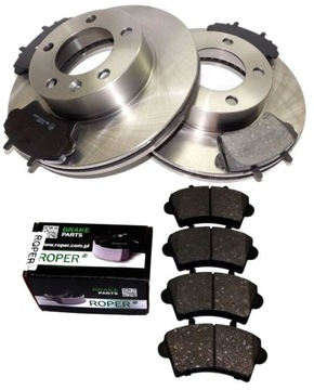 фото thumb №1, Тормозные диски тормозные колодки перед renault master ii 16'' 2.5dci