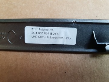 фото thumb №4, Vw polo 2g планка консолі dekor ліва 2g1863051b