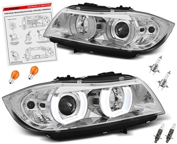 фото thumb №1, Bmw 3 e90 e91 лампи фари led кільця 3d h7/h1